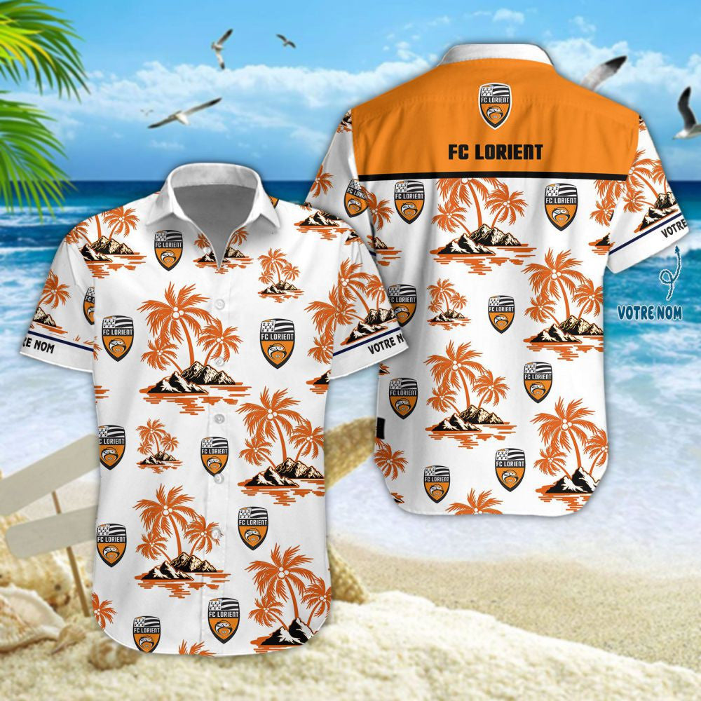 Chemise hawaïenne FC Lorient 04 - Chemise Aloha Ligue 1