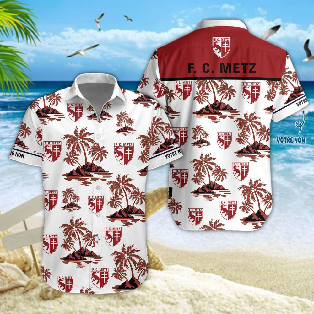 Chemise hawaïenne FC Metz 04 - Chemise Aloha Ligue 1
