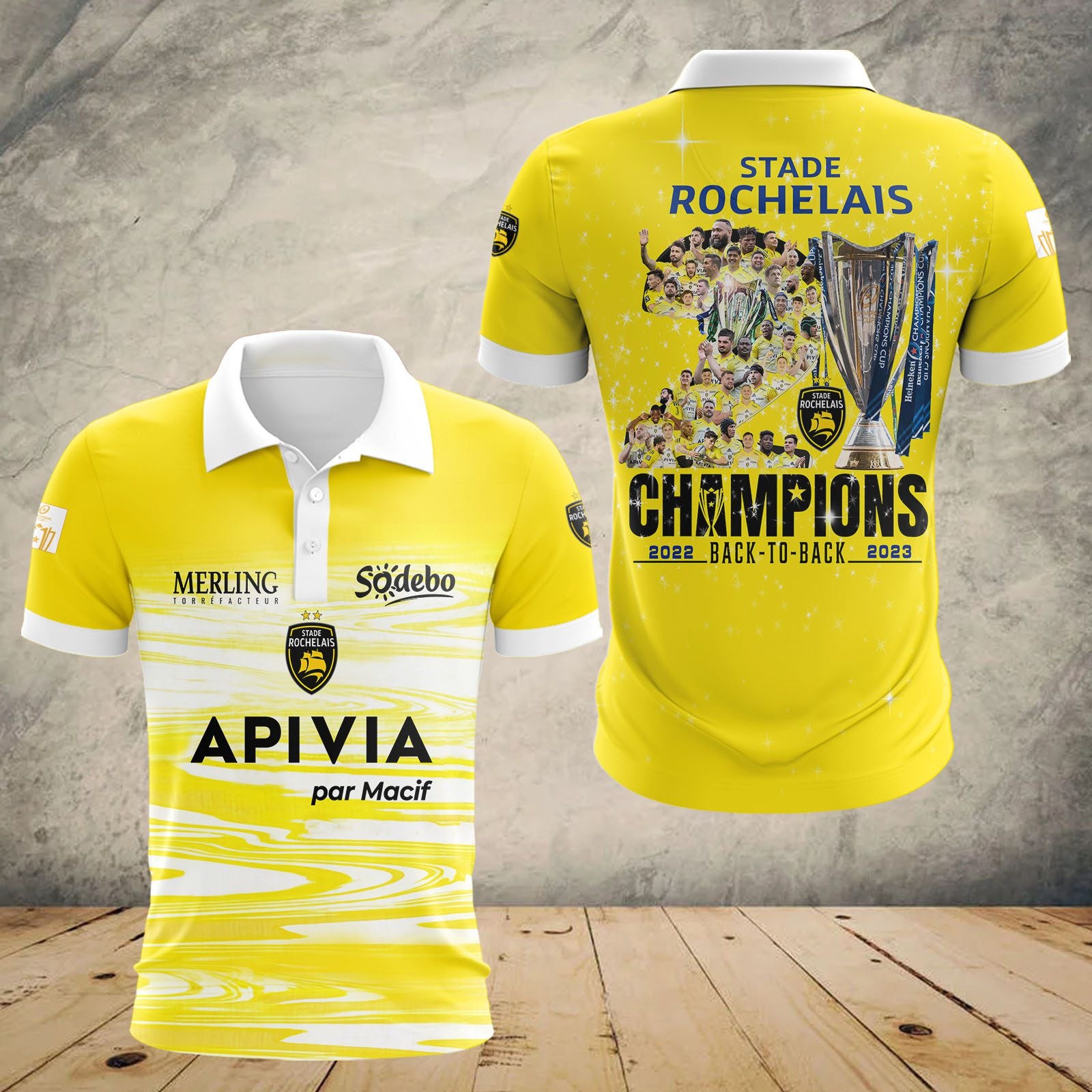 Polo Stade Rochelais 08