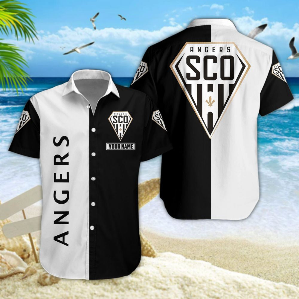 Chemise hawaïenne Angers SCO 05 - Chemise Aloha Ligue 1