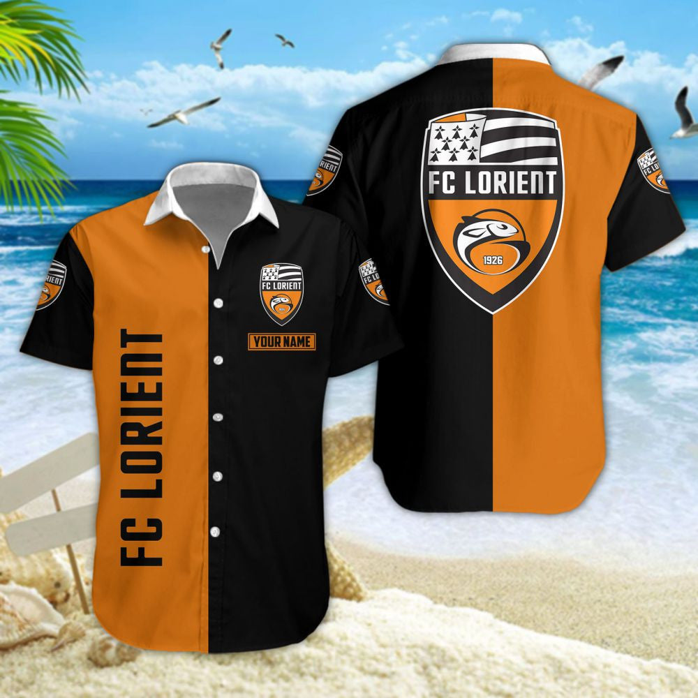 Chemise hawaïenne FC Lorient 05 - Chemise Aloha Ligue 1