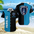 Chemise hawaïenne Paris FC 05 - Chemise Aloha Ligue 1
