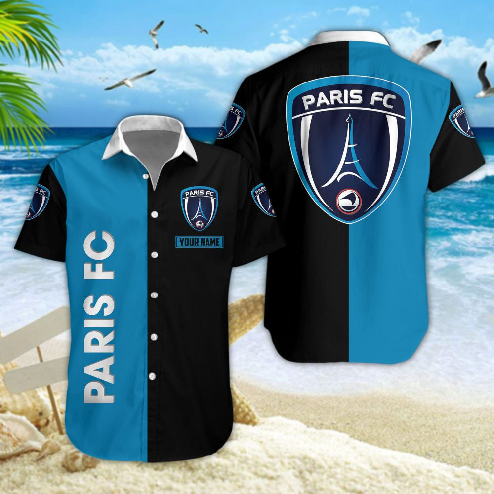 Chemise hawaïenne Paris FC 05 - Chemise Aloha Ligue 1