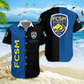 Chemise hawaïenne FC Sochaux-Montbéliard 05 - Chemise Aloha Ligue 1