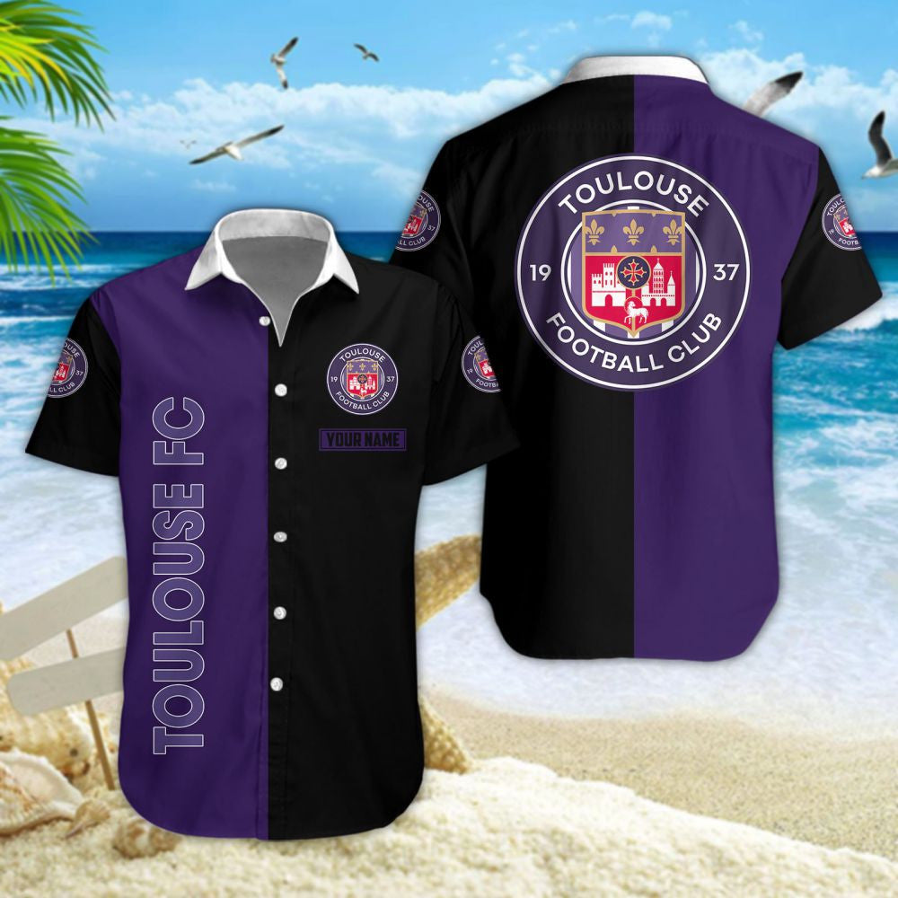 Chemise hawaïenne Toulouse FC 05 - Chemise Aloha Ligue 1