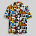 Chemise Hawaïenne à Poche - Chat de Bureau