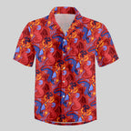 Chemise Hawaïenne à Poche - Danse du Feu du Dragon Deux