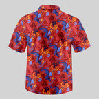 Chemise Hawaïenne à Poche - Danse du Feu du Dragon Deux