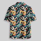 Chemise Hawaïenne à Poche - Cassette Rétro
