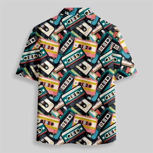 Chemise Hawaïenne à Poche - Cassette Rétro