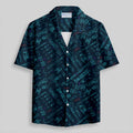 Chemise Hawaïenne à Poche - Armes de Guerre Spatiale Bleu Marine