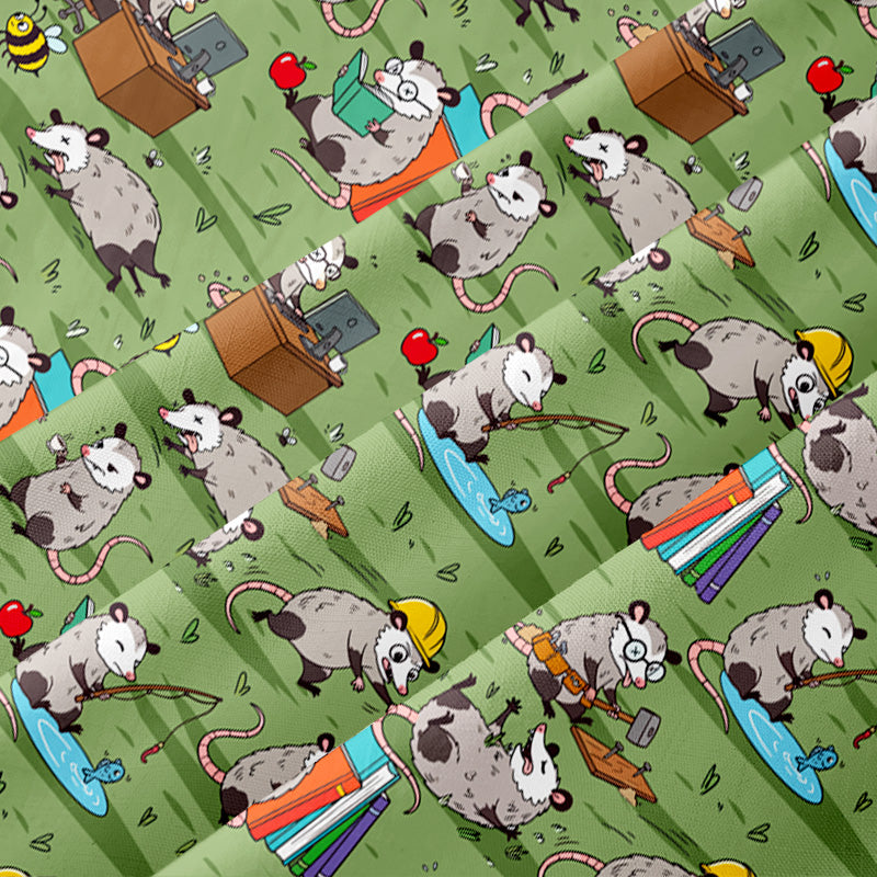 Chemise Hawaïenne à Poche - Opossums Occupés