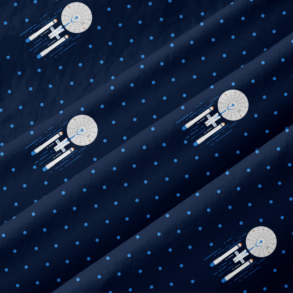 Chemise Hawaïenne à Poche - Icône de l'USS Enterprise