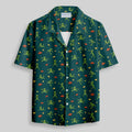 Chemise Hawaïenne à Poche - Bouffonneries Extraterrestres Vert