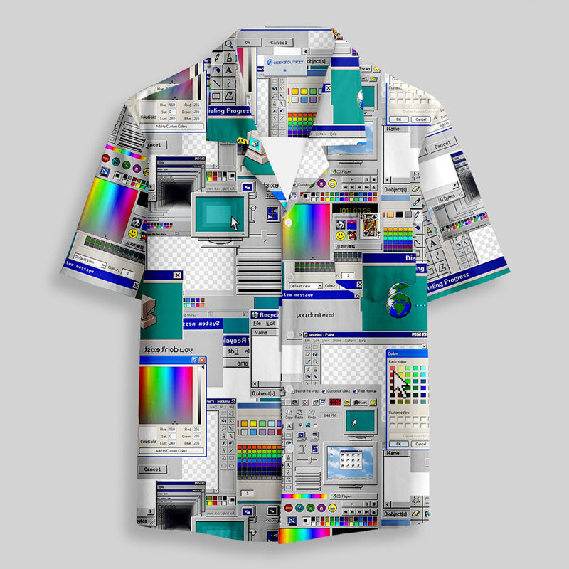 Chemise Hawaïenne à Poche - Flashback Technologique