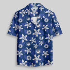 Chemise Hawaïenne à Poche - Rebelle et Empire Bleu