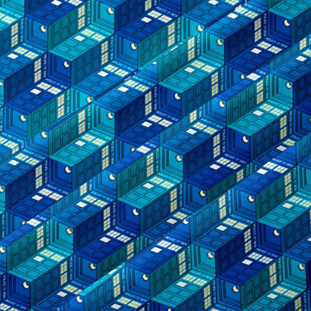 Chemise Hawaïenne à Poche - Cabine Téléphonique Bleue