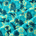 Chemise Hawaïenne à Poche - Avion Hawaïen Vert