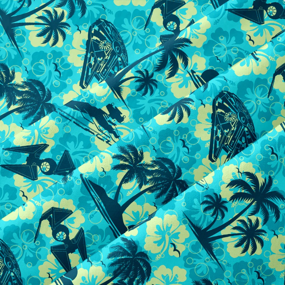 Chemise Hawaïenne à Poche - Avion Hawaïen Vert