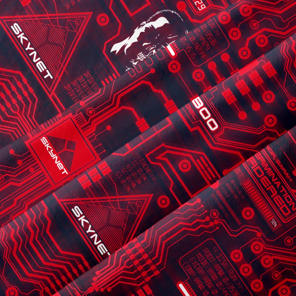 Chemise Hawaïenne à Poche - Carte Circuit Skynet
