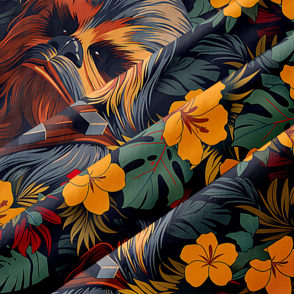 Chemise Hawaïenne à Poche - Chewie Fleurs et Arbres
