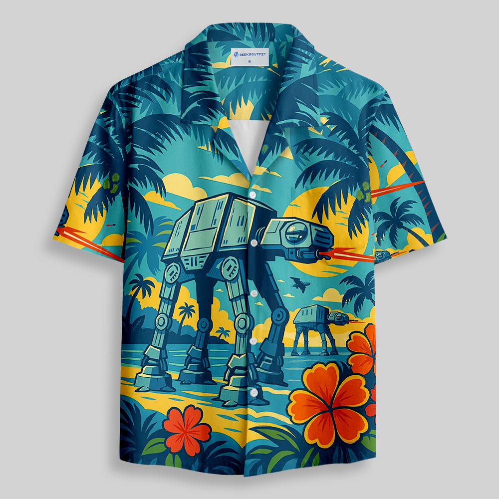 Chemise Hawaïenne à Poche - Le Marcheur