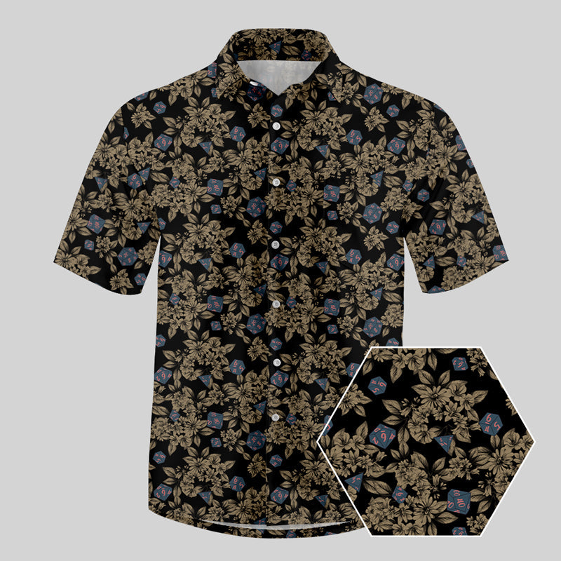 Chemise Hawaïenne à Poche - Jeu de Dés Céleste