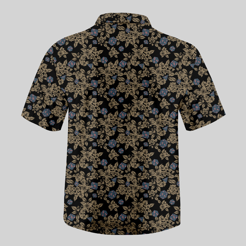 Chemise Hawaïenne à Poche - Jeu de Dés Céleste