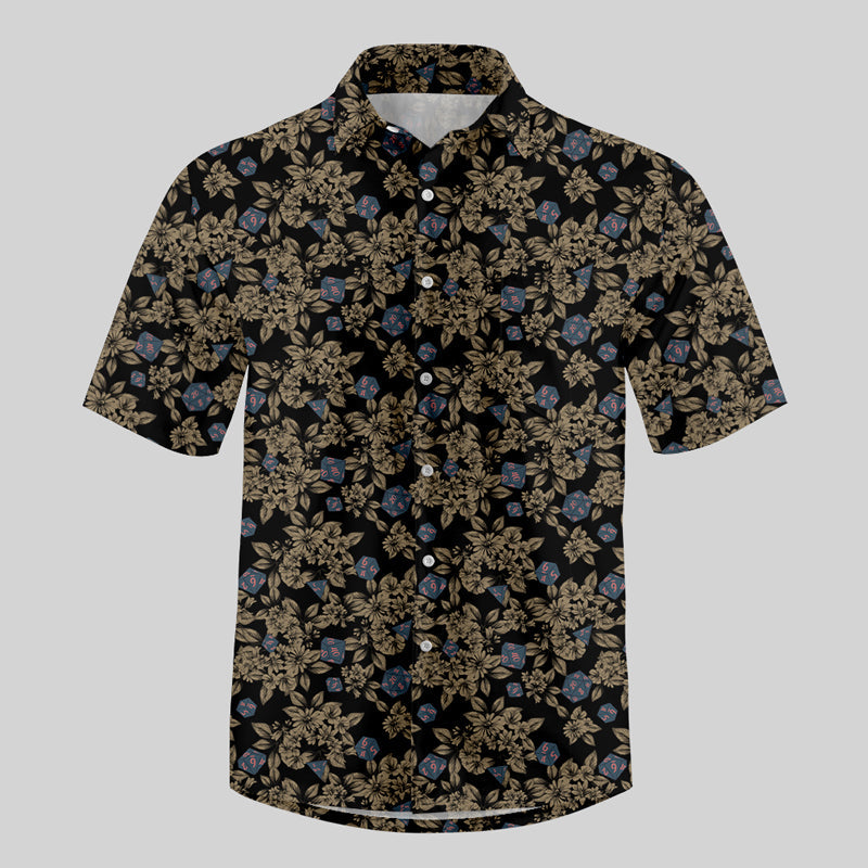 Chemise Hawaïenne à Poche - Jeu de Dés Céleste
