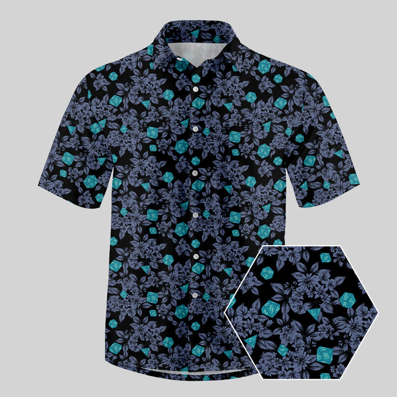Chemise Hawaïenne à Poche - Jeu de Dés Céleste Deux