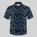 Chemise Hawaïenne à Poche - Jeu de Dés Céleste Deux