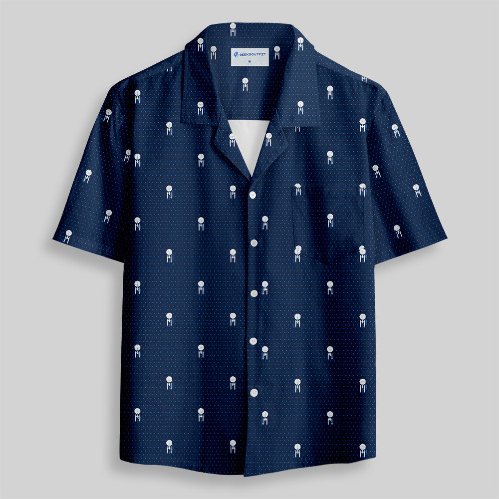 Chemise Hawaïenne à Poche - Icône de l'USS Enterprise
