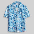 Chemise Hawaïenne à Poche - Grands Pieds Bleu
