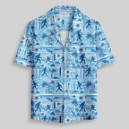 Chemise Hawaïenne à Poche - Grands Pieds Bleu