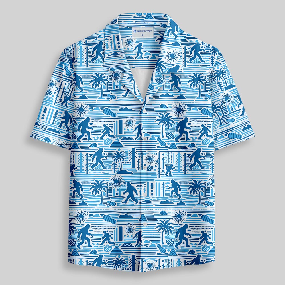 Chemise Hawaïenne à Poche - Grands Pieds Bleu