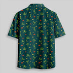 Chemise Hawaïenne à Poche - Bouffonneries Extraterrestres Vert