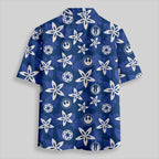 Chemise Hawaïenne à Poche - Rebelle et Empire Bleu