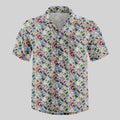 Chemise Hawaïenne à Poche - Jeu Rétro Arcade