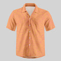 Chemise Hawaïenne à Poche - Carte Circuit Informatique Orange