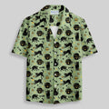 Chemise Hawaïenne à Poche - Murmures du Chat de Minuit
