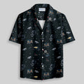 Chemise Hawaïenne à Poche - Carte de la Guerre Spatiale