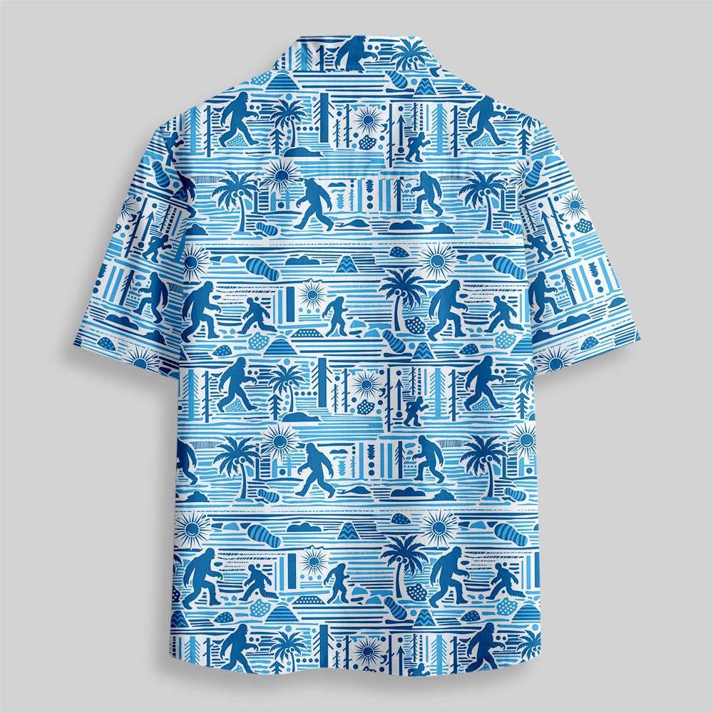Chemise Hawaïenne à Poche - Grands Pieds Bleu