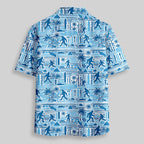 Chemise Hawaïenne à Poche - Grands Pieds Bleu