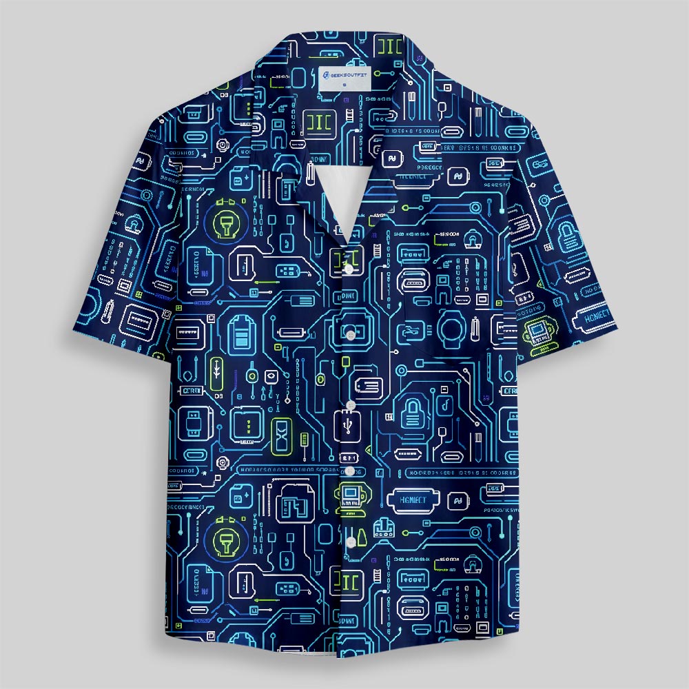 Chemise Hawaïenne à Poche - Circuits du Futur