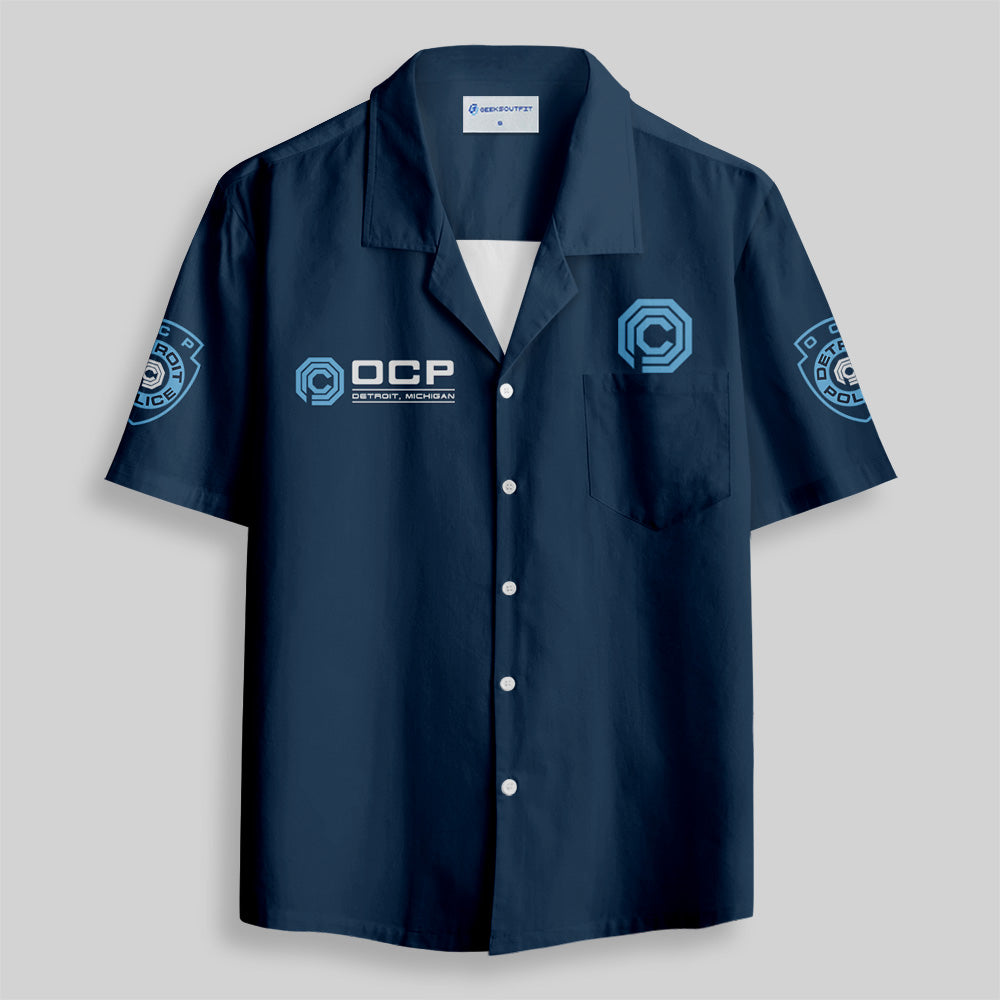 Chemise Hawaïenne à Poche - Uniforme du Personnel OCP