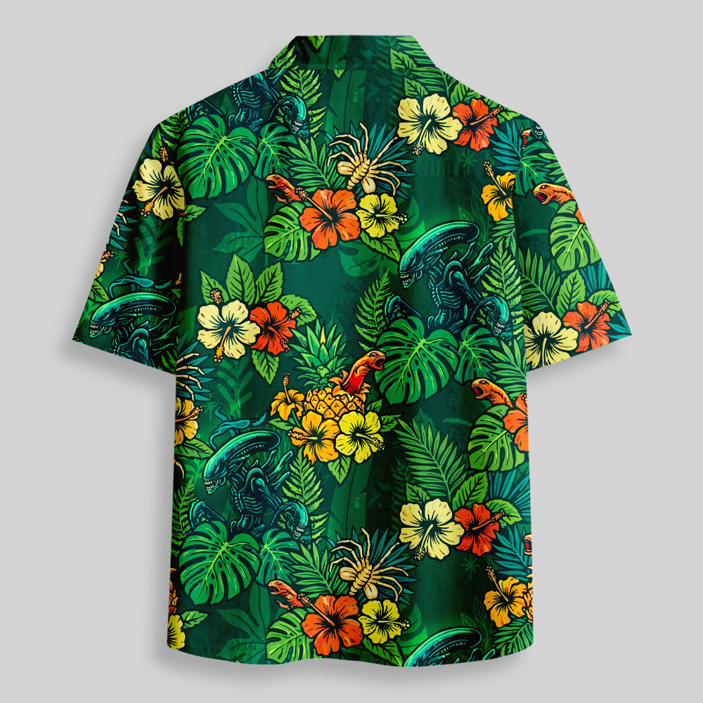 Chemise Hawaïenne à Poche - Le Bosquet des Opossums