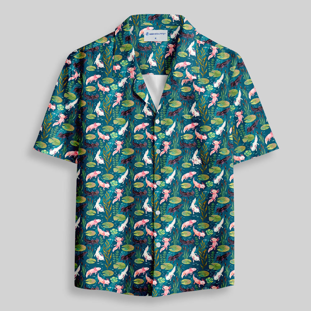 Chemise Hawaïenne à Poche - Le Bosquet des Opossums (Modèle B)