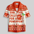Chemise Hawaïenne à Poche - Ohh C'est l'Heure d'un PowerPoint