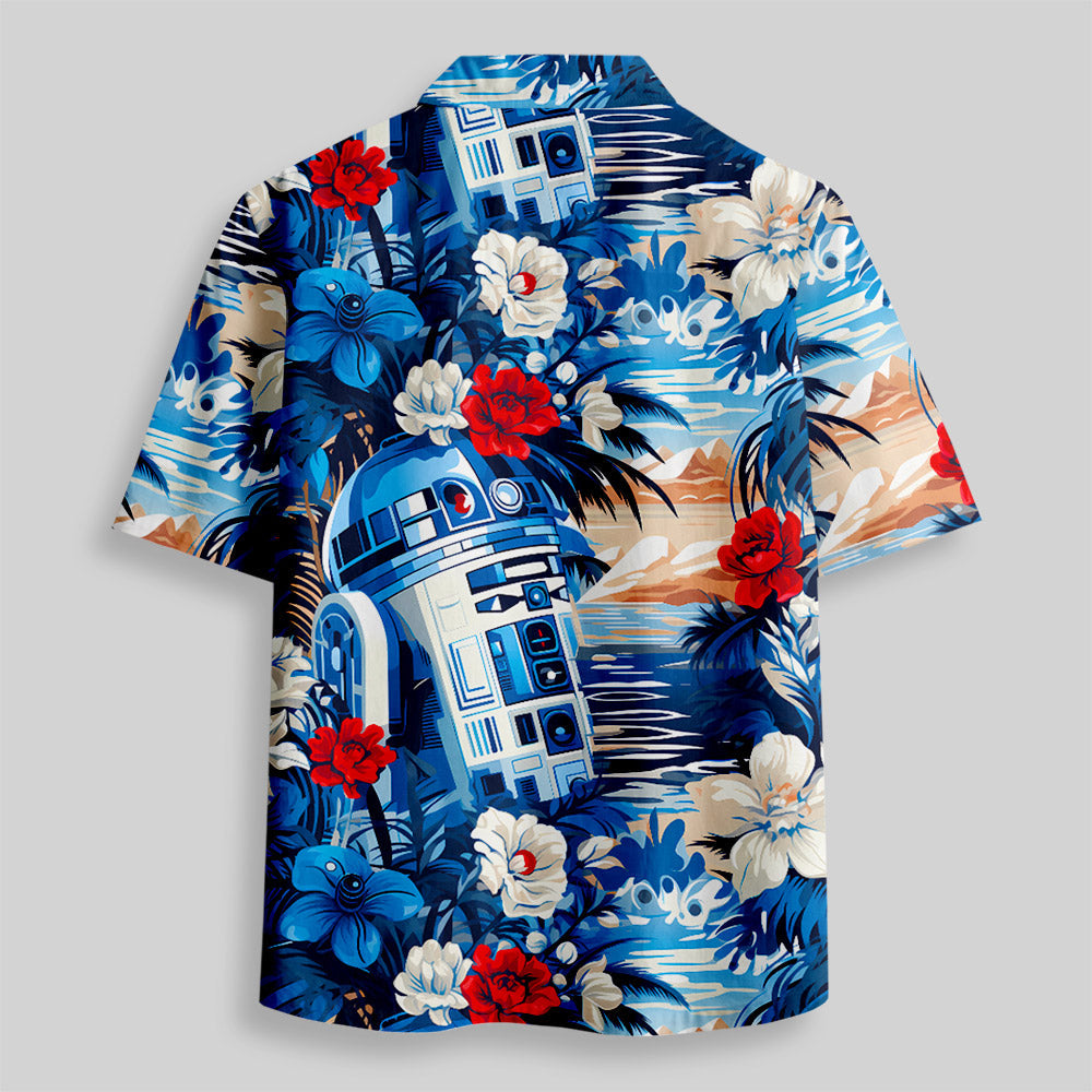 Chemise Hawaïenne à Poche - Le Robot