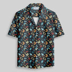 Chemise Hawaïenne à Poche - Manette de Jeu Rétro